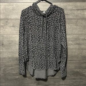 Leopard Print Hoodie